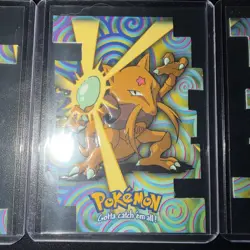 Pokemon TOPPS The Movie Animation Non Holo DIE Abra Kadabra Alakazam EV7-9 of 12 - Image 3