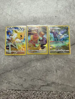 Pokemon Brilliant Stars TG Lot Flareon TG01 Vaporeon TG02 Jolteon TG04 - Image 1
