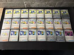 Pokemon Trainer Cards 100 Bulk Scarlet & Violet Mega Evolution Joblot - Image 1