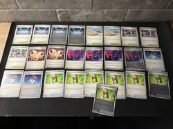 Pokemon Trainer Cards 100 Bulk Scarlet & Violet Mega Evolution Joblot - Image 3
