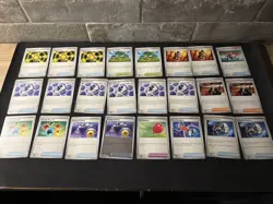 Pokemon Trainer Cards 100 Bulk Scarlet & Violet Mega Evolution Joblot - Image 4
