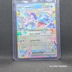 Lapras EX 032/142 Pokemon Stellar Crown - Pokemon Scarlet Violet Holo Rare - Image 4