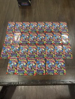 Pokemon Phantasmal Flames Booster Pack Lot 30 English Charizard TCG - Image 1
