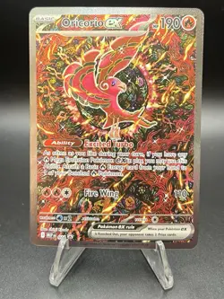 Pokemon TCG Oricorio EX Full Art Holo Black Star Promo #024 MEP EN - Image 1