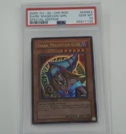 Yu-Gi-Oh PSA 10 Dark Magician Girl Rise of Destiny Special Edition RDS-ENSE2 - Image 1