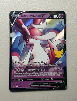 Dark Sylveon V ⭐ SWSH134 Holo Promo SWSH Black Star 2019 Pokemon NM - Image 1