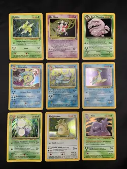 Vintage Holo Rare Pokemon TCG WOTC 1999 Fossil, Jungle, Base Set 2 Scyther MP/HP - Image 1