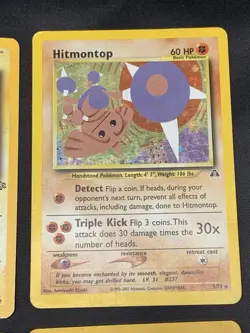 Vintage Holo Rare Pokemon TCG WOTC 1999 Fossil, Jungle, Base Set 2 Scyther MP/HP - Image 4