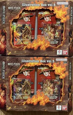 One Piece TCG Lot of (2), Illustration Box Vol. 5 - Image 1