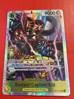 Eustass “Captain” Kid OP10-112 - One Piece Royal Blood SR - Image 1