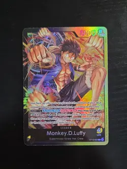 Monkey.D.Luffy (003) ST13-003 Ultra Deck: The Three Brothers Foil NM - Image 1
