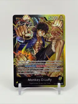 Monkey.D.Luffy (003) ST13-003 Ultra Deck: The Three Brothers Foil NM - Image 1