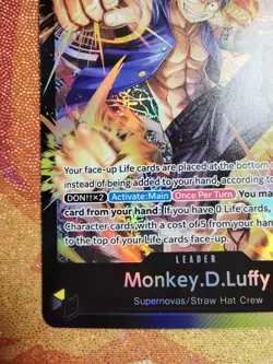 Monkey.D.Luffy (003) ST13-003 Ultra Deck: The Three Brothers Foil LP - Image 5