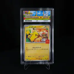 ACE 10 Pikachu M-P 020 McDonald's Promo Graded - Pokemon TCG - Image 1