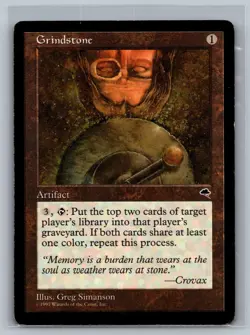 Magic The Gathering Tempest Grindstone MTG TCG CCG - Image 1