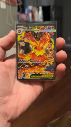 Mega Emboar Ex Sir Ascended Heroes Pokemon Card Near Mint english - Image 1