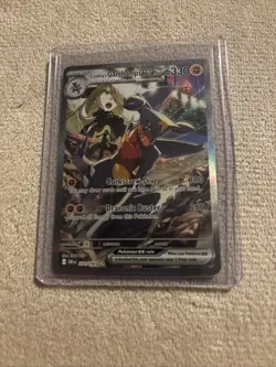 Pokemon TCG Destined Rivals Cynthia's Garchomp EX Card #232/182 SIR - Image 1