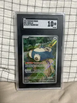 Snorlax 051 Sv: Scarlet & Violet Promo Cards Holo SGC 10 - Image 1