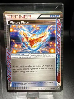 Pokemon Card - Victory Piece - ACE SPEC Holo Rare (130/135) Plasma Storm *LP* - Image 1