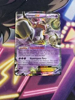 Hoopa-EX - XY71 - Pokemon XY Promo Ultra Rare Card LP - Image 1