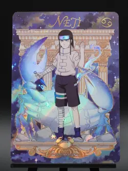 Neji Hyuga NRZ07-MR-005 Tier 4 Wave 7 Naruto Kayou Card NM - Image 1
