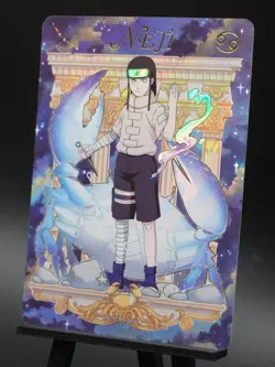 Neji Hyuga NRZ07-MR-005 Tier 4 Wave 7 Naruto Kayou Card NM - Image 2