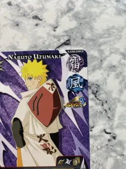 Naruto TCG CCG Naruto Uzumaki Hokage Promo Card English Ultimate Ninja Storm 3 - Image 4