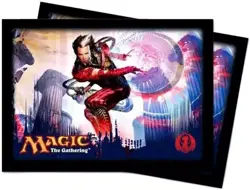 Ultra Pro Magic the Gathering MTG Return to Ravnica Izzet Deck Card Sleeves 80ct - Image 1