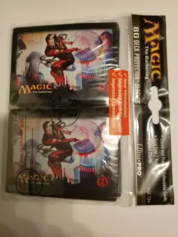 Ultra Pro Magic the Gathering MTG Return to Ravnica Izzet Deck Card Sleeves 80ct - Image 2