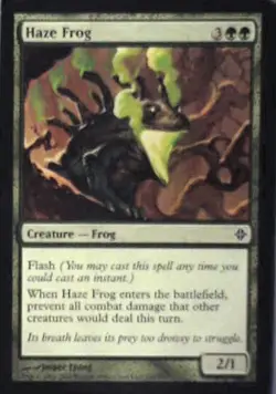 Haze Frog - Rise of the Eldrazi: #187, Magic: The Gathering Nm R193 - Image 1