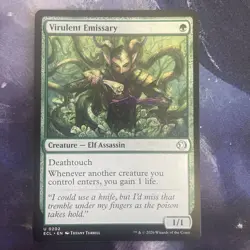 Mtg - Virulent Emissary (0202) Lorwyn Eclipsed-Uncommon - NM - Image 1