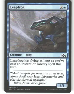 Leapfrog - Guilds of Ravnica - MTG - Common - #42 - NM - Image 1