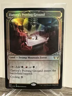 MTG Ziatora's Proving Ground Showcase 359 Foil NM Streets New Capenna Magic LC1 - Image 1