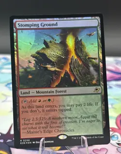 Stomping Ground - FOIL - MTG: Edge of Eternities #258 - NM - Image 1