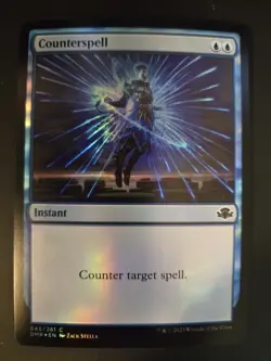 Counterspell NM FOIL Dominaria: Remastered MTG FREE SHIPPING - Image 1