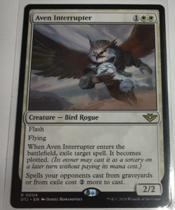 MTG Aven Interrupter OTJ 0004 R NM Regular - Image 1