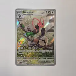 Pokemon TCG Unfezant Black Bolt-Illustration Rare Card 150/086 - Image 1