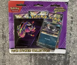 Pokemon TCG Ascended Heroes Tech Sticker Collection Charmander & Gastly 6 Packs - Image 2