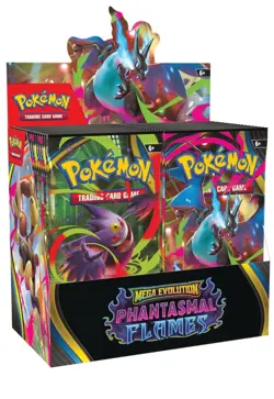 Pokemon TCG: Mega Evolution PHANTASMAL FLAMES Booster Display Box (36 Packs) - Image 2