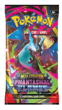 Pokemon TCG: Mega Evolution PHANTASMAL FLAMES Booster Display Box (36 Packs) - Image 3