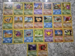 23x WOTC Vintage Pokemon Bundle | Pokemon TCG Base Rocket Fossil Jungle Base 2 - Image 1