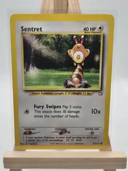 Sentret 71/111 WOTC Vintage Pokemon | Neo Genesis Pokemon TCG - Image 1