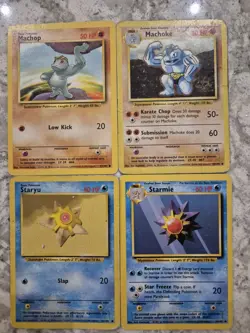 4x WOTC Vintage Pokemon Bundle | Pokemon TCG Base Set - Image 1