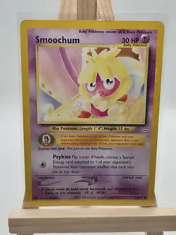 Smoochum 54/64 WOTC Vintage Pokemon | Neo Revelation Pokemon TCG #2 - Image 1