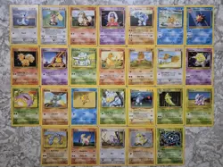 26x WOTC Vintage Pokemon Bundle | Pokemon TCG Base Set - Image 1