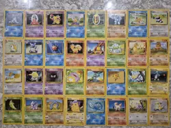 32x WOTC Vintage Pokemon Bundle | Pokemon TCG Base Set - Image 1