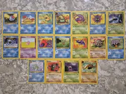 18x WOTC Vintage Pokemon Bundle | Pokemon TCG Fossil - Image 1