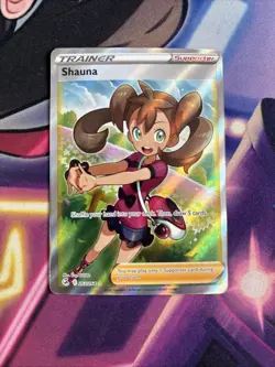 Shauna - 263/264 - Full Art Ultra Rare Fusion Strike Pokemon TCG NM - Image 1