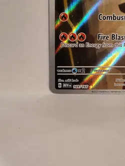 Pokemon TCG Charmeleon AR 151, SV2A, 169/165, Scarlet & Violet, NM Condition - Image 4