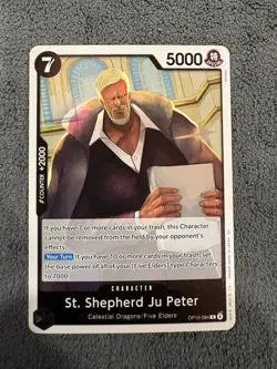 St. Shepherd Ju Peter OP13-084 | One Piece: Carrying On His Will - Foil Holo NM - Image 2